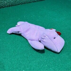 Ty Teenie Beanie Baby Happy the Hippo plush toy